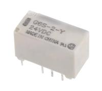 LMNCBVYA 5pcs Electromagnetic G6S-2-Y - 5VDC/12VDC/24VDC, 2A, 8-Pin Plug-in for Reliable Circuit Control(G6S-2-Y-24VDC)