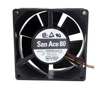 LMNCBVYA - 8032 Fan for UPS Systems and More 109P0824A213 24V 0.29A 80mm Inverter Fan with Double Ball Bearing