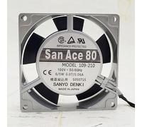 LMNCBVYA - 80mm, 2500RPM, Low Noise, Durable Design High-Performance 109-210 8020 100V Axial Fan