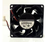 LMNCBVYA 80mm x 80mm x 38mm, 4800RPM, 75.132CFM, Low Noise 40DB, Double Ball Bearing for Computer Case V35132-155RA 24V 0.45A High Air Volume Booster Fan -