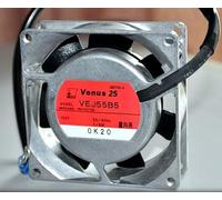 LMNCBVYA AC100V 7/6W VEJ55B5 8025 8cm 2-Wire Aluminum Frame Cabinet Fan for Efficient Heat Dissipation