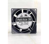 LMNCBVYA AC200V 8cm 2-Wire Aluminum Frame Fan - 0.07/0.06A, 9/8W, Model 8038 for Efficient Solutions