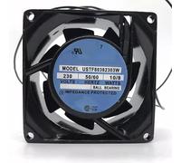 LMNCBVYA AC230V 10/8W 8038 8cm 2-Wire Aluminum Frame Fan for Efficient Solutions