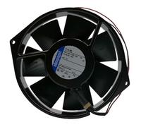 LMNCBVYA All-Metal High Temperature Resistant Axial Flow Fan - 150mm, 3350RPM, 247.2CFM, Maintenance-Free Double Ball Bearing Papst 7114NH 24V 19W