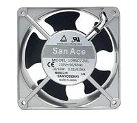 LMNCBVYA Aluminum Frame AC Fan - 120x120x38mm, Solution 109S072UL 230V 18/16W(Insert type)
