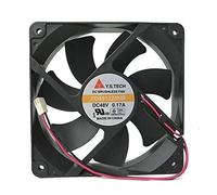 LMNCBVYA Axial Flow Fan - FD481225HB, 0.17A, 3600RPM, 106.7CFM, 2-Wire 2-Pin Connector High-Performance 120mm DC 48V