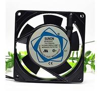 LMNCBVYA Cabinet Fan - SF9225AT 110/120V, 2500RPM, 28CFM for Efficient High-Performance 9CM Oil Bearing Industrial(Insert type)