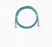 LMNCBVYA Category 6 Gigabit Ultra Slim Network Patch Cable - 5 Meters High-Speed Ethernet Cable for Broadband Connection - Cyan