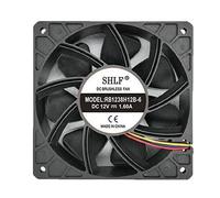 LMNCBVYA Chassis Fan - 4PIN Fan for PC and Server Systems 40mm 4cm PSD1204PQBX-A DC12V 9.6W 0.8A 4-Wire Server Fan(Power connector)