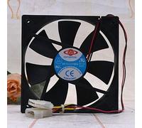 LMNCBVYA Computer Fan - DF121225BM, 2800RPM, 86CFM, Durable & Quiet Operation High-Performance 12V 0.45A 12025