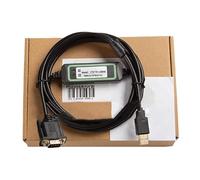 LMNCBVYA CTS7191-USB30 PLC Programming Cable - 3m Gold-Plated High-Speed FT232RL Chip for Reliable Data Transfer