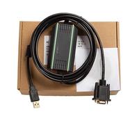 LMNCBVYA CTS7191-USB30+ PLC Programming Cable - 3m Gold-Plated High-Speed FT232RL Chip with Electromagnetic Isolation