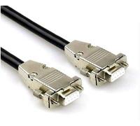 LMNCBVYA DB9 RS232 Serial Port Cable - 1M Female to Female 9-Pin COM Direct Connection for Reliable Data Transfer