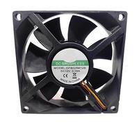 LMNCBVYA DC 12V 0.08A DF8025M12S 8025 8cm 3-Wire Silent Fan for Electronics and PC