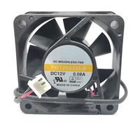 LMNCBVYA DC 12V 0.08A FD126025LB 6025 6cm 2-Wire Inverter Fan for Efficient Solutions
