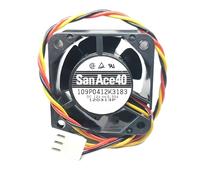 LMNCBVYA DC 12V 0.55A 4cm 3-Wire Fan for Electronics and Appliances - Model 109P0412K3183