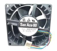 LMNCBVYA DC 12V 0.58A 9G0812P1F03 8038 8cm 4-Wire Server Case Fan - Solution for Servers and Electronics