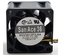 LMNCBVYA DC 12V 0.75A 36mm 4-Wire High-Performance Fan - 9GV3612P3J04 for Efficient Heat Dissipation