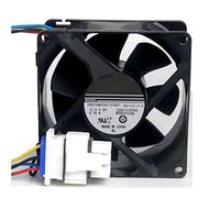 LMNCBVYA DC 13.6V 0.16A Waterproof 8038 8cm 4-Wire Fan for Efficient Heat Dissipation