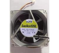 LMNCBVYA DC 24V 0.21A 12038 12cm 3-Wire Double Ball Bearing Aluminum Frame Fan for Efficient Solutions