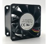 LMNCBVYA DC 24V 0.57A FFB0624EHE 6038 6cm 3-Wire Inverter Fan for Efficient Heat Dissipation