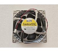 LMNCBVYA DC 24V 1.0A 12038 Aluminum Frame Fan - Large Airflow 12cm 2 Wire Design