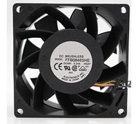 LMNCBVYA DC 48V 0.24A FFB0848SHE 8038 8cm 4-Wire Server Fan - and Reliability
