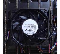 LMNCBVYA DC 48V 1.14A THB1248CE 12038 12cm 4-Wire Aluminum Frame Fan - High Efficiency and Durable Solution