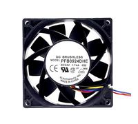 LMNCBVYA DC24V 1.74A PFB0924DHE 9238 92mm 4-Wire High-Performance Inverter Fan