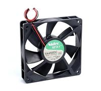 LMNCBVYA Double Ball Bearing 2-Wire Fan for Computer Cases - Air Solution A34344-16 120mm DC12V