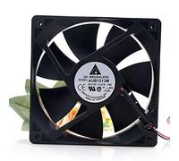 LMNCBVYA Double Ball Bearing Chassis Fan - 2400RPM, 70CFM, Low Noise Solution for Motherboards and CPUs AUB1212M 120mm 12V 0.27A