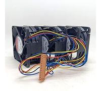 LMNCBVYA EF60251BX-Q03C-S99 for Computer Case - Temperature Control 3pcs 60mm 12V Dual Ball Silent Fan