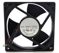 LMNCBVYA EFB1212HF 12V 0.80A 12025 4-Wire Ball Cooling Fan for PC and Electronics