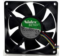 LMNCBVYA Fan - 3600RPM, 42CFM Airflow, Long Lifespan M35172-35 9038 DC 12V 0.55A 9CM 4-Pin Computer Case(B3-plug)