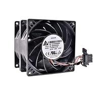 LMNCBVYA For CPU, IC, and Power Systems THD0912HE 92x92x38mm DC12V 5.28A High-Performance Booster Fan