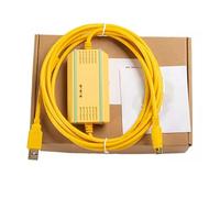 LMNCBVYA FX-USB-AW+ Programming Cable for FX3U 3G PLC - High-Speed Data Download Cable with FT232RL Chip and Gold-Plated Plug - 3 Meter Length