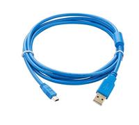 LMNCBVYA GT09-C30USB-5P Programming Cable for Human Touch GOT1000 Series - 2M Gold-Plated Connector, Blue