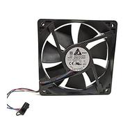 LMNCBVYA High Airflow 113.11 CFM, 3400 RPM, 12V, 0.80A, 25mm Thick, Quiet Operation, Long Life Electronics AFB1212SH 120mm DC Fan -