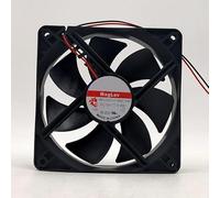 LMNCBVYA High Airflow 120mm DC 12V Fan - MEC0251V1-000C-A99, 0.54W, 2-Wire Design for Optimal