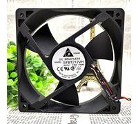 LMNCBVYA High Airflow & Low Noise, Ideal for CPU Cases 3-Leaf EFB1212VH 120mm Computer Fan - 12V 0.58A 4-Wire,