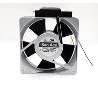 LMNCBVYA High-Performance 16cm AC Fan - 3-Wire Axial Fan, 160x160x50mm, 200V, 37.5W, Quiet Operation