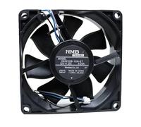 LMNCBVYA - High-Performance 80mm 3-Wire Fan with Double Ball Bearings, 3600RPM, 46.1CFM Airflow, Quiet Operation NZNYDNL 8025 12V Fan