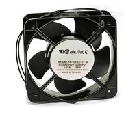 LMNCBVYA High-Performance Axial Fan FP-108EX-S1-B 38W Dual Bearing Cooling Fan - 150x150x50mm, AC220V, 0.22A