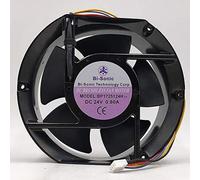 LMNCBVYA High-Performance Electrical Cabinet Fan - BP1725124H, 170x150mm, 263CFM, Speed Control NZNYDNL 24V 0.8A