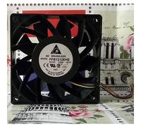 LMNCBVYA High-Performance Intelligent Temperature Control Fan - 4200RPM, 190.33CFM, 4-Wire Connector 12CM FFB1212EHE 12V 3.0A