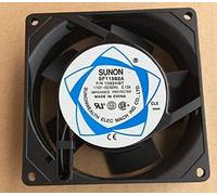 LMNCBVYA - High Precision Double Ball Bearing, 2850/2350 RPM, Low Noise Operation SF11592A 1092HBT 9cm 9025 AC 115V Aluminum Frame Cabinet Fan(Lead type)