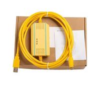 LMNCBVYA High-Speed USB Communication Programming Cable - FT232RL Chip with Yellow Gold-Plated Plug, 3 Meters, Electromagnetic Isolation for Reliable Data Transfer