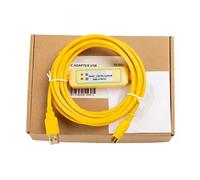 LMNCBVYA High-Speed USB-FBS-232P0-9F PLC Programming Cable - 3M Gold-Plated FT232RL Chip for Stable Data Download