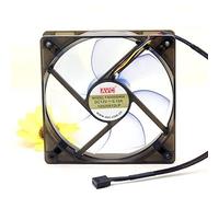LMNCBVYA Hydraulic Silent Chassis Fan - 120mm Fan for Computer Case FX00000454 12V 0.1A 4-Wire
