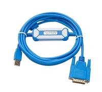 LMNCBVYA IC690USB901 PLC Programming Cable for GE90-70 GE90-30 Series - 3M Gold-Plated Data Download Cable, Blue